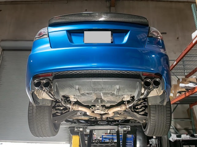 2008-2009 Pontiac G8 | T-304 Steel Muffler Delete Axle Back 3" Quad Tips Exhaust