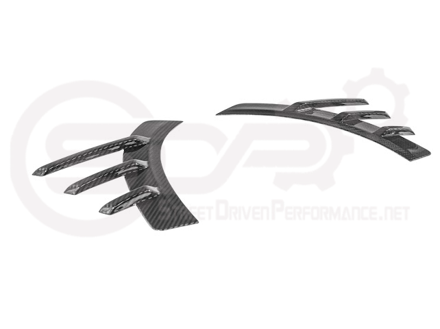 2023-UP BMW G87 M2 | DRY CARBON FIBER ADD-ON FENDER WHEEL ARCH TRIM FRONT & REAR PAIR