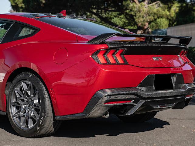 2024+ FORD MUSTANG S650 COUPE |   CARBON FIBER REAR ROOF WING SPOILER