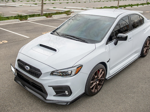 2018-2021 SUBARU WRX / STI | VRS STYLE CARBON FIBER FRONT SPLITTER LIP GROUND EFFECT