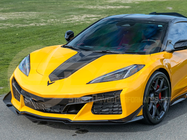 2020-UP CORVETTE C8 BRONZE ACCENT HOOD RACING STRIPE DECAL