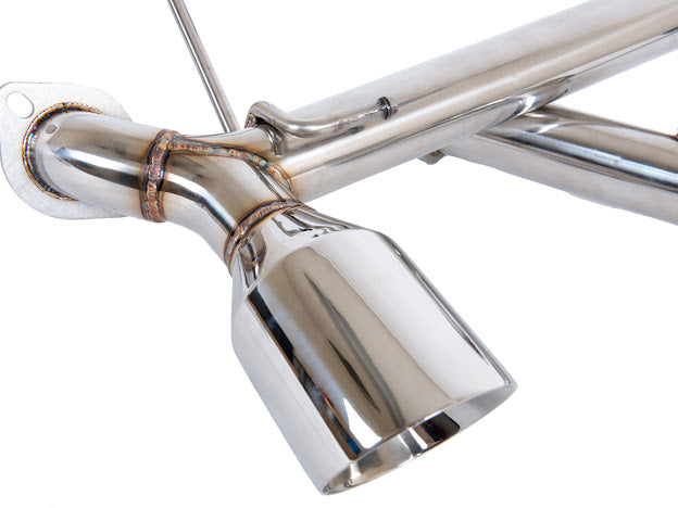 2013-2021 SCION FRS, SUBARU BRZ, TOYOTA 86 | MUFFLER DELETE AXLE BACK DUAL EXHAUST (CHROME TIPS OR BURNT BLUE TIPS)