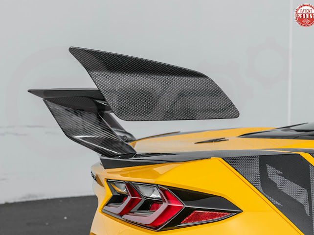2023-UP CORVETTE C8 Z06 | ZR1 STYLE REAR WING SPOILER