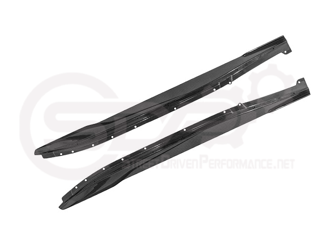 2023-UP CHEVROLET CORVETTE C8 Z06 & E-RAY | SDP PERFORMANCE TRACK STYLE CARBON FIBER SIDE SKIRTS ROCKER PANEL GROUND EFFECTS