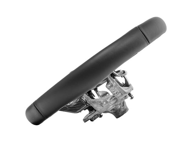 2024-Up Ford Mustang S650 | CARBON FIBER Stick-On Steering Wheel Interior Trim Cover