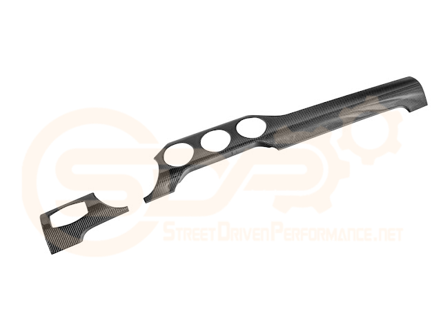 2015-2023 FORD MUSTANG S550 | CARBON FIBER DASHBOARD PANEL TRIM COVER