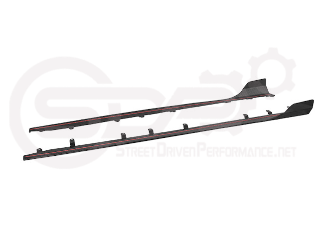 2023-Up BMW G87 M2 | TR Style CARBON FIBER Side Skirts Rocker Panel Extension Ground Effects