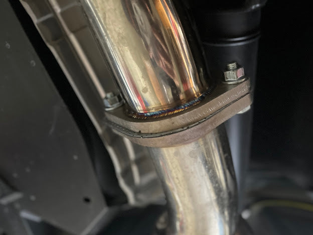 2015-2021 SUBARU WRX / STI | AXLE BACK EXHAUST 4 INCH QUAD BURNT BLUE TIPS