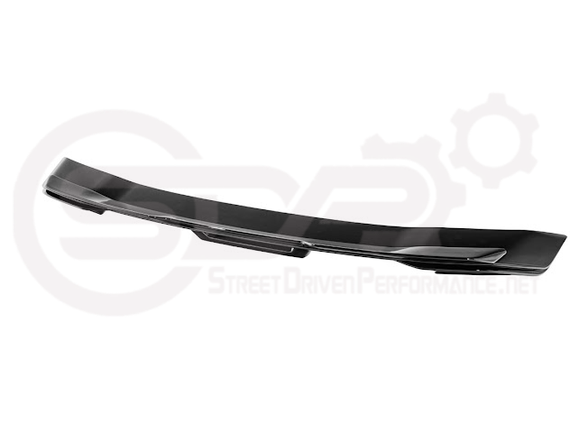 2024-UP FORD MUSTANG | DARKHORSE STYLE GLOSSY BLACK REAR TRUNK LID GURNEY FLAP WICKERBILL WING SPOILER