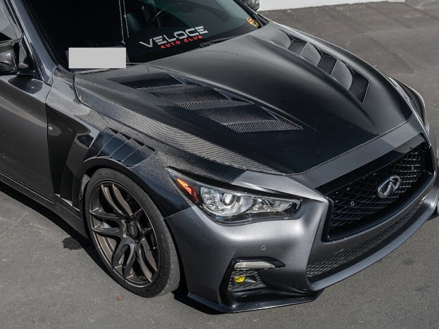 2014-UP INFINITI Q50 FRONT SIDE FENDERS PAIR