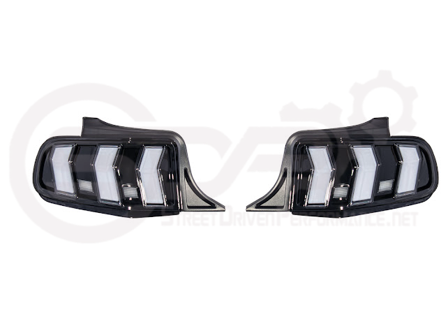 2010-2014 FORD MUSTANG | S650 EURO STYLE SEQUENTIAL SIGNAL LED REAR TAILLIGHTS PAIR