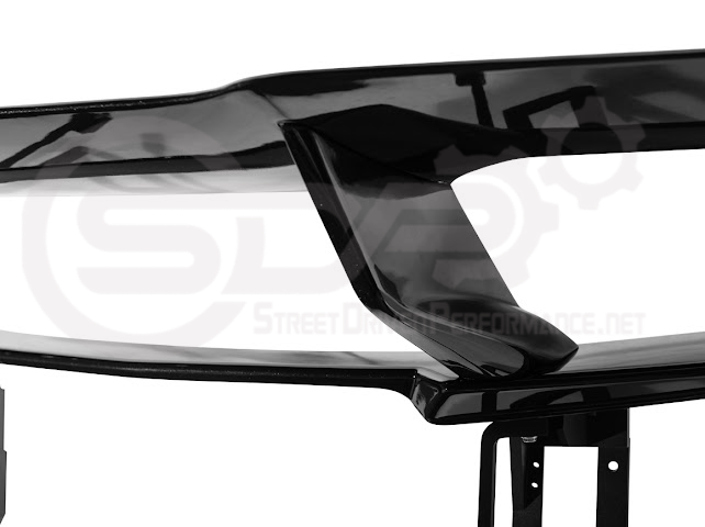 2020-UP CORVETTE C8 STINGRAY & Z51 | ZR1 STYLE CARBON FLASH REAR HIGH WING SPOILER BRACKET