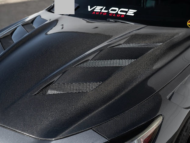 2014-UP INFINITI Q50 CARBON FIBER FRONT HOOD