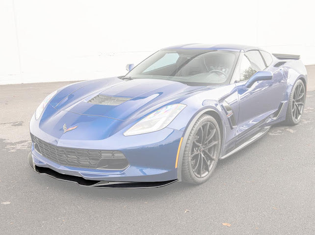 2014-2019 C7 Corvette - Z51 Aero Package - Front Lip Splitter / Ground Effects