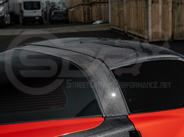 2005-2013 C6 Corvette - Carbon Fiber B-Pillar / Halo Cover