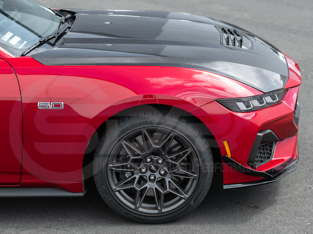 2024-UP MUSTANG S650 GT | FRONT SPLITTER LIP GROUND EFFECTS CANARDS PAIR