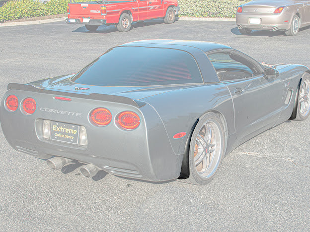 1997-2004 CHEVROLET CORVETTE C5 FRONT AND REAR EXTENDED SPLASH GUARDS / MUD FLAPS