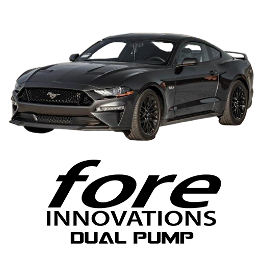 Fore Innovations - L1E - Dual Pump Fuel System for 2018 - 2023 Ford Mustang GT / V8 / Mach1 / Bullitt