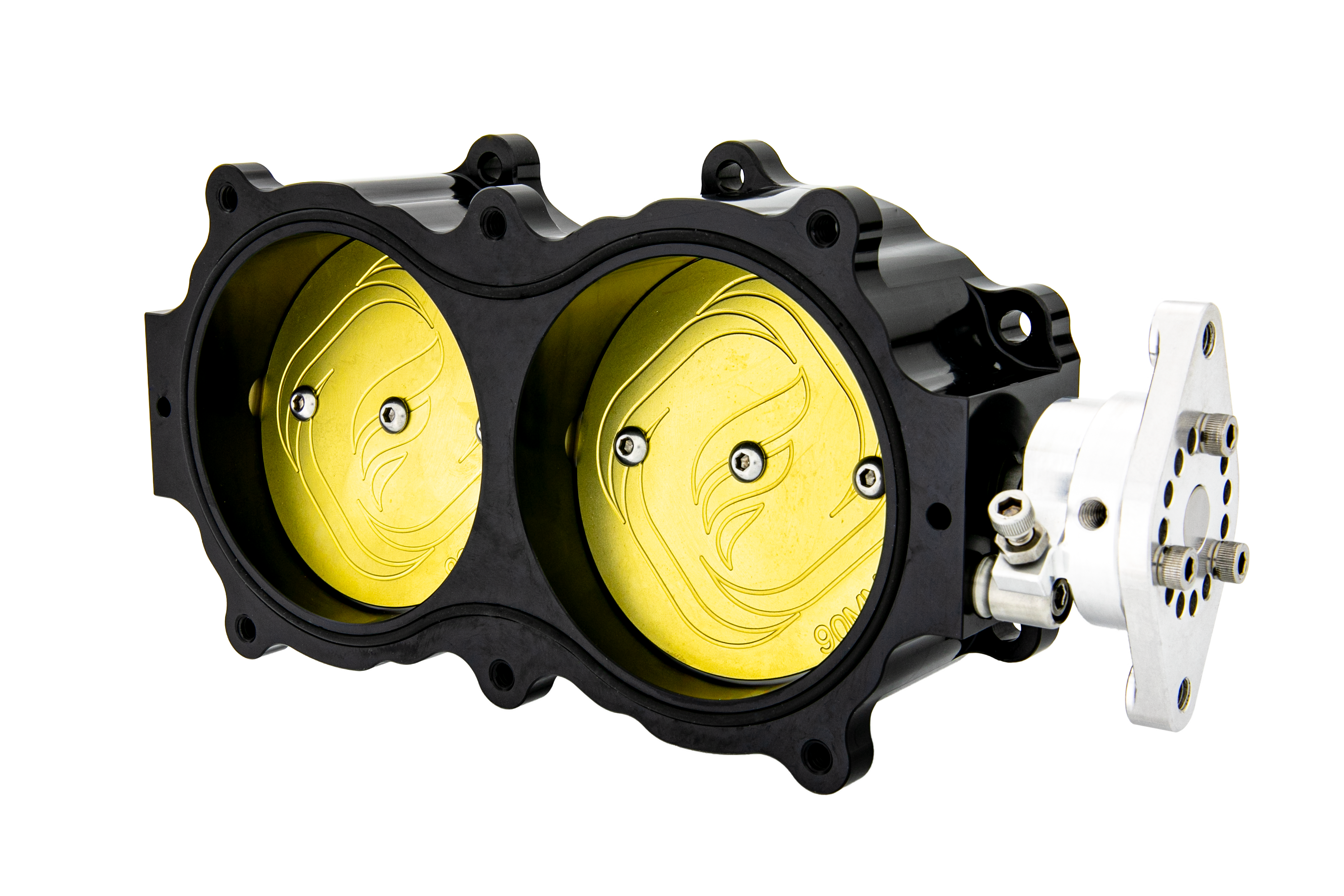 Dual 90mm Throttle Body and 4.0" Inlet – Kit