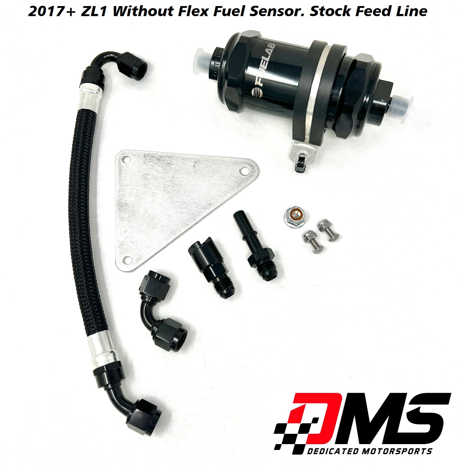 DMS Camaro ZL1 6 Micron Fuel Filter Kit with Stock Feed Line