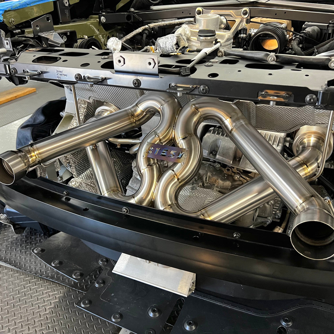 STESO Performance - Lamborghini Huracan STO/EVO/Tecnica Titanium exhaust system with tips
