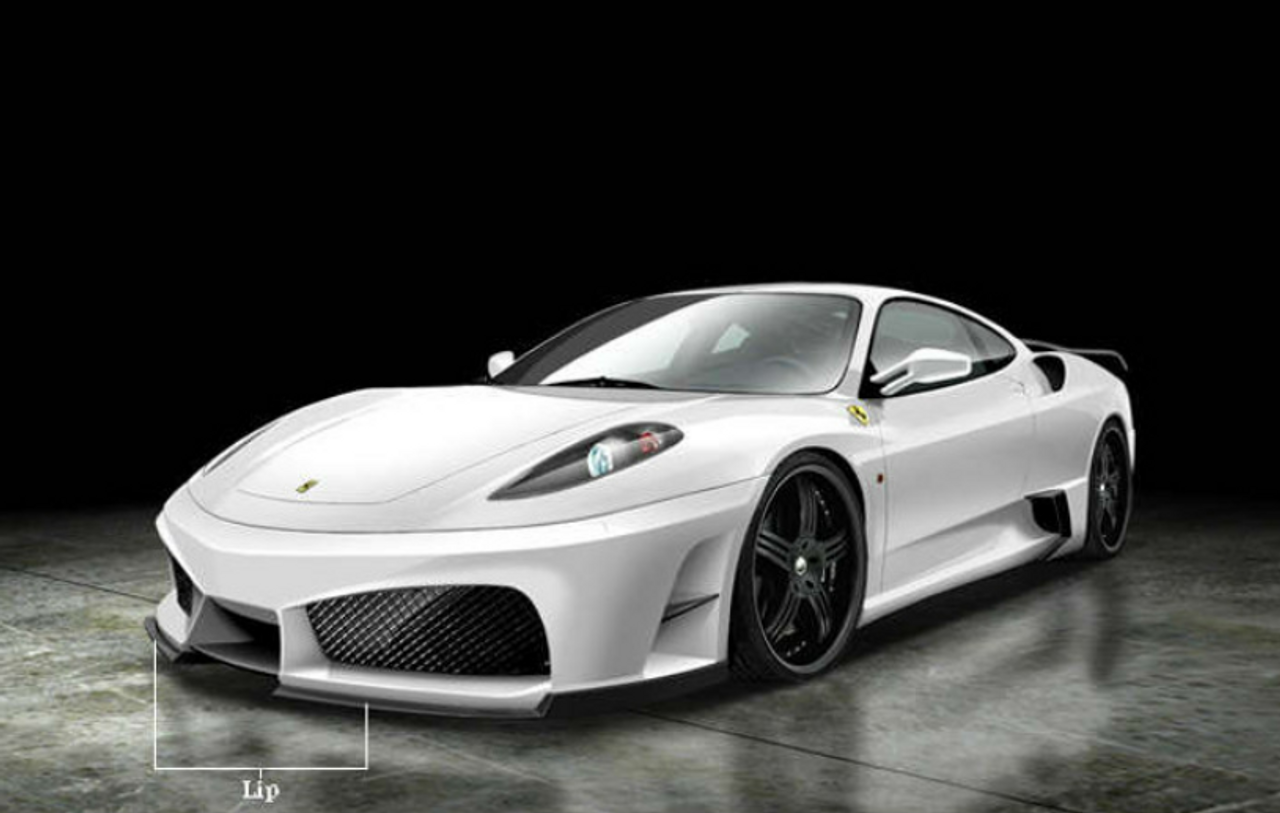 Premier4509 Ferrari F430 CARBON Front Lip