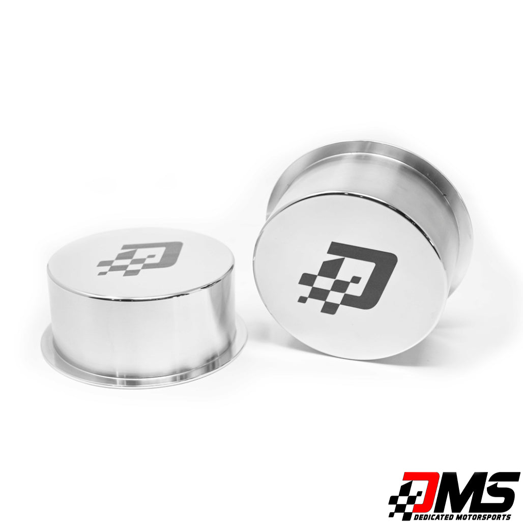 Polished DMS Billet Center Cap for Weld Wheels 36mm Height