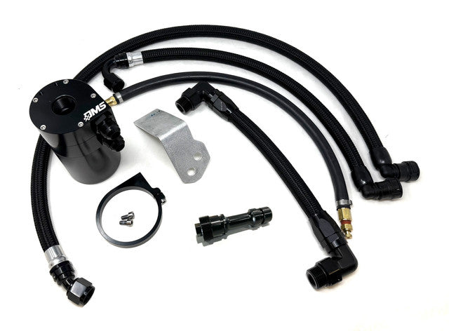 DMS Dual -10an Billet Catch Can Kit - Recirculated - V3 CTS-V and 6Th Gen Camaro