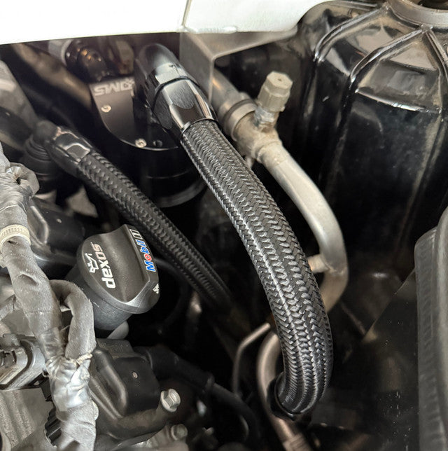 DMS Dual -10an Billet Catch Can Kit - Recirculated - V3 CTS-V and 6Th Gen Camaro
