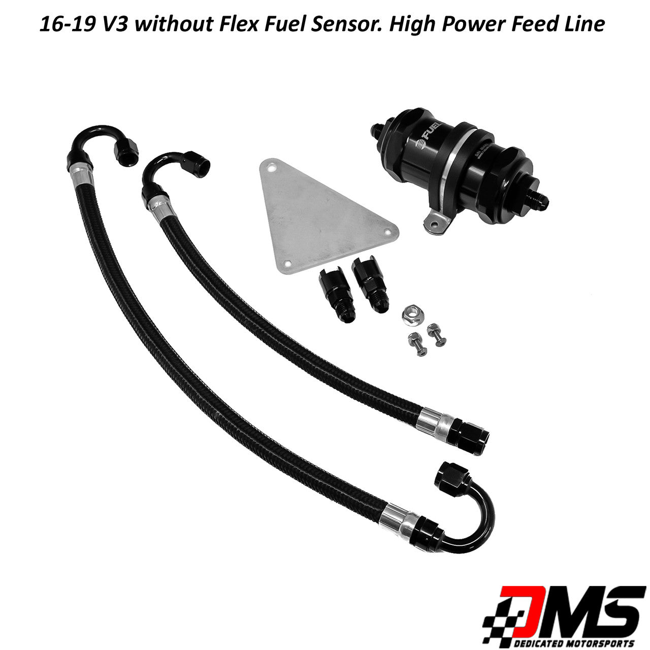 DMS 16-19 CTS-V -6 Micron Fuel Filter kit with High Power Feed Line