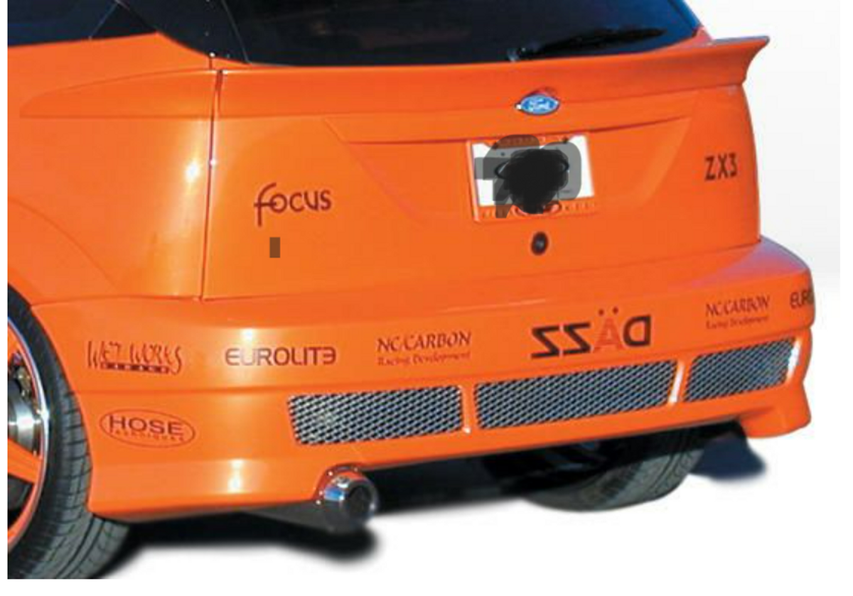 Danger 2000- 2004 FORD FOCUS ZX3/ZX5 REAR BUMPER COVER