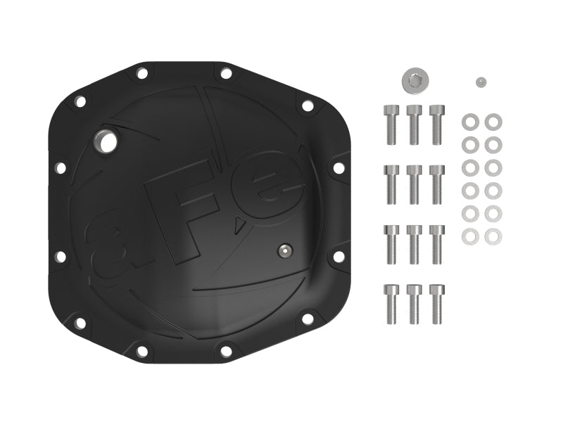 aFe 46-71350B aFe POWER Differential Cover Jeep Wrangler (JL) 18-25 L4-2.0L (t)/ V6-3.6L (Dana M220) main image 0