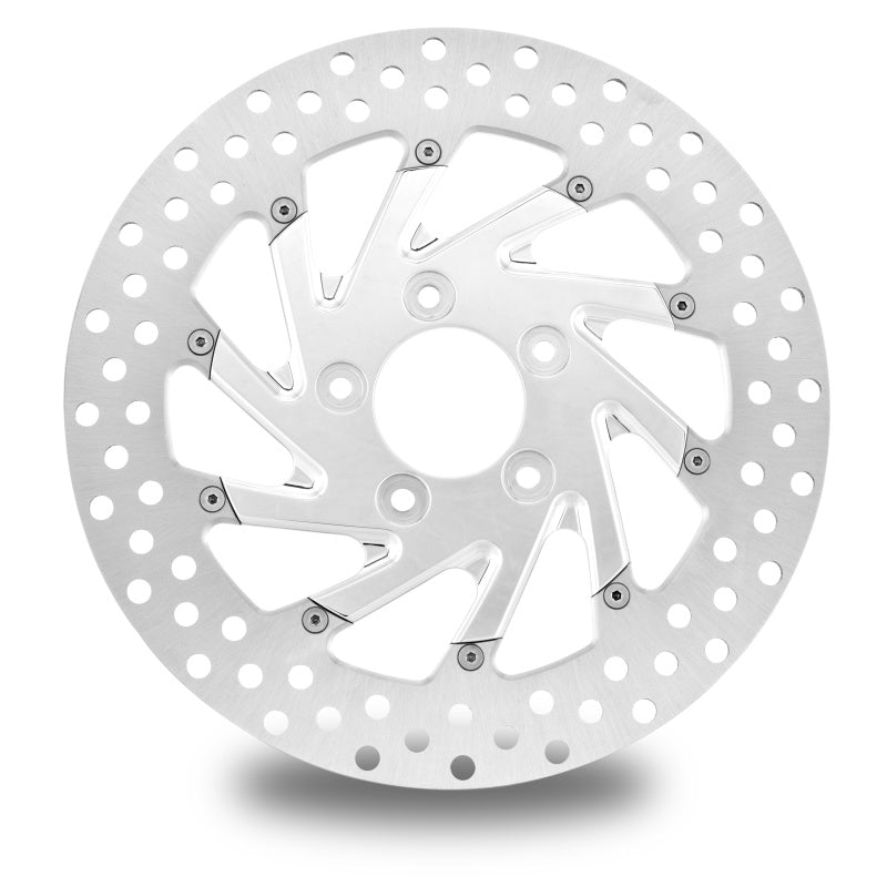 Performance Machine Disc/Carr 11.5 Del Rey Rear Right - Chrome