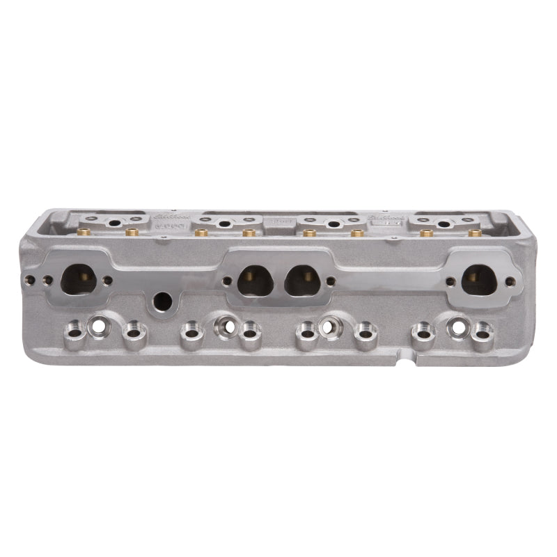 Edelbrock Cylinder Head SBC NHRA Legal 64cc Angled Plug Bare Single