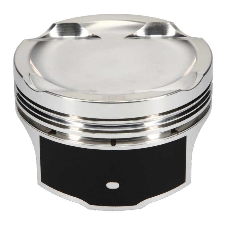 JE Pistons - Set of 4 Mitsubishi 4B11T 87.0mm Bore -6.8 Dome Asymmetrical FSR Pistons - Set of 4