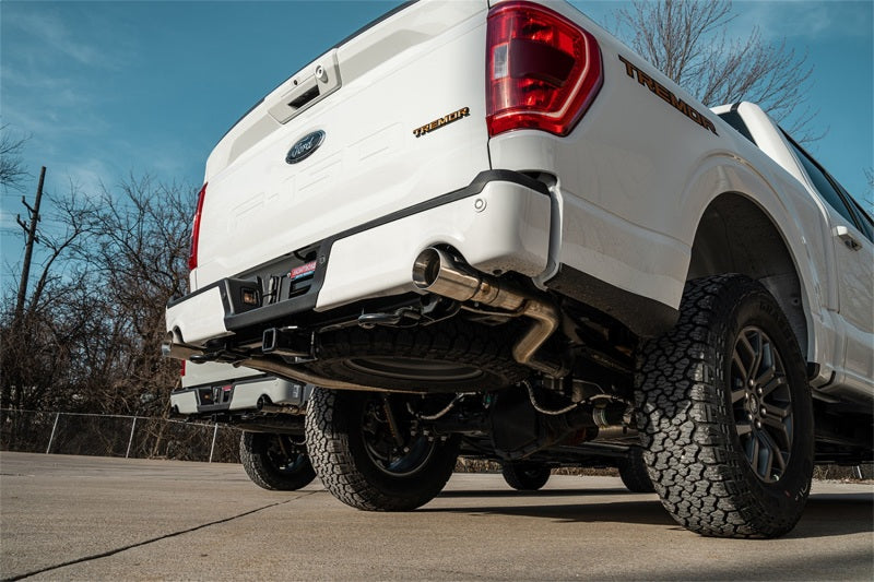 Corsa 2022-2025 Ford F-150 SuperCrew/5.5ft Bed 5.0L V8 Xtreme Cat-Back Dual Rear Exit-Polished