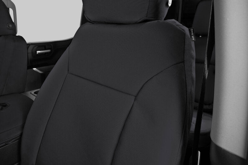 Covercraft 18-24 Jeep Wrangler Endura PrecisionFit Custom Front Row Seat Covers - Black/Black