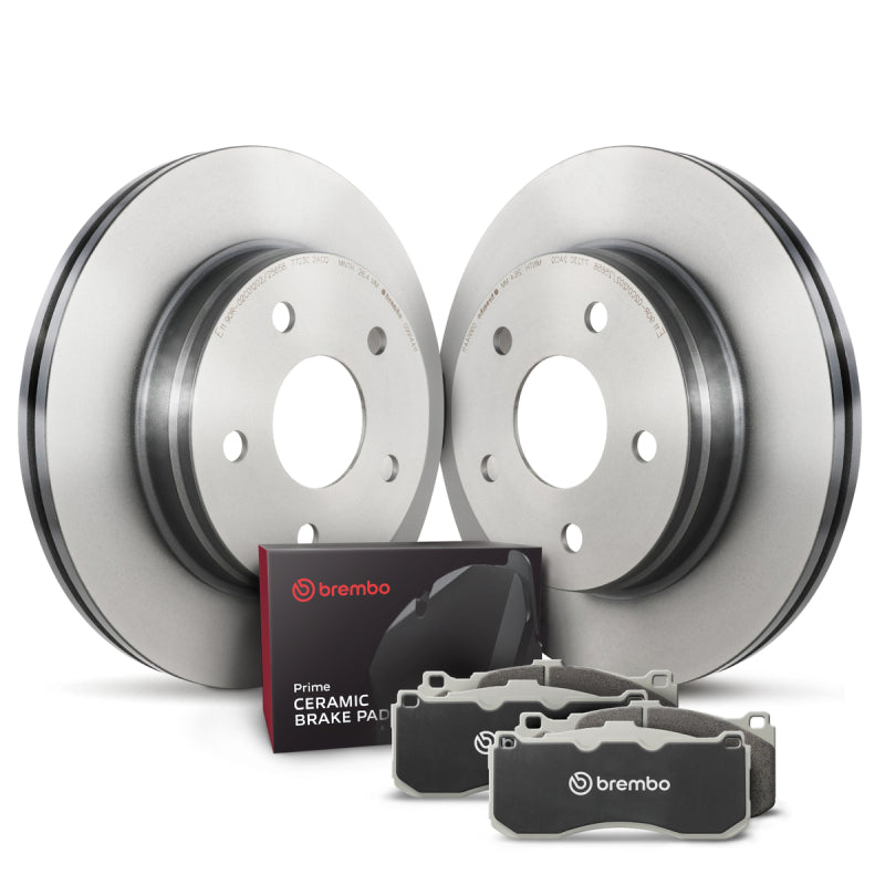 Front Brake Pad & Rotor Kit – Ceramic, Vented – For Lexus LS430 2001–2006, AM Autoparts