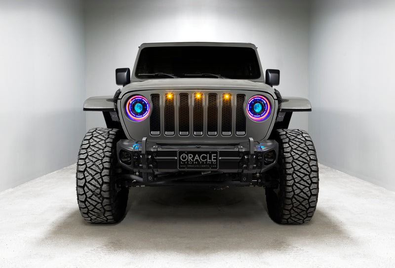 Oracle Oculus Bi-LED Projector Headlights for Jeep JL/Gladiator JT - w/ Simple Controller