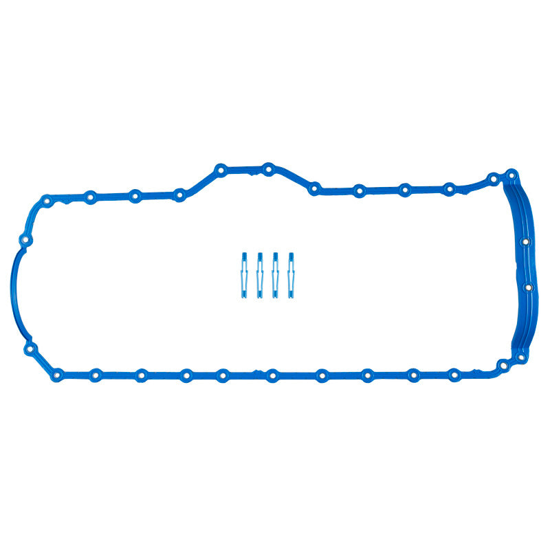 Fel-Pro Jeep Grand Cherokee Engine Oil Pan Gasket Set PermaDry Molded Rubber - SnapUps Included