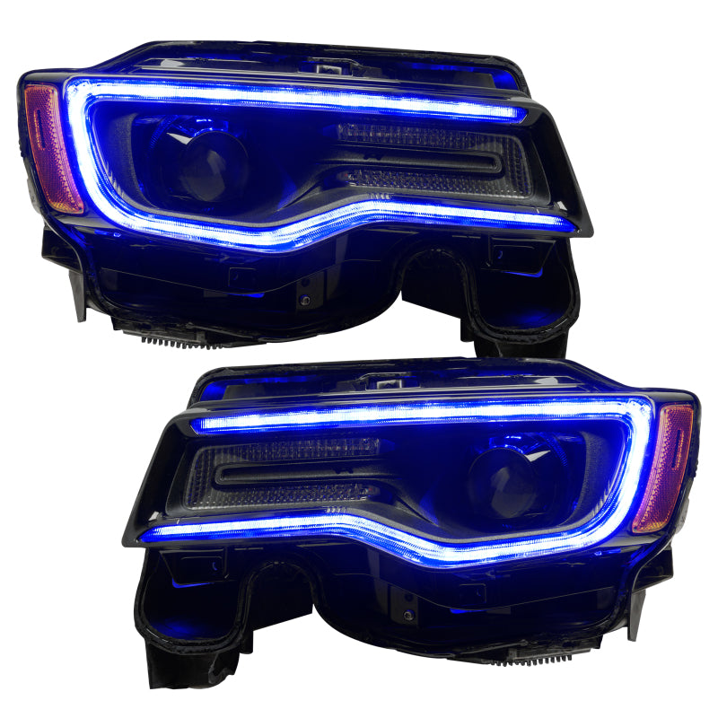 Oracle 1421 Jeep Grand Cherokee Dynamic Headlight DRL Upgrade Kit  ColorSHIFT Dynamic