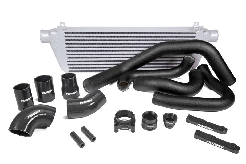 PERRIN 22-25 Subaru WRX Front Mount Intercooler Kit (Black Tubes & Silver Core)