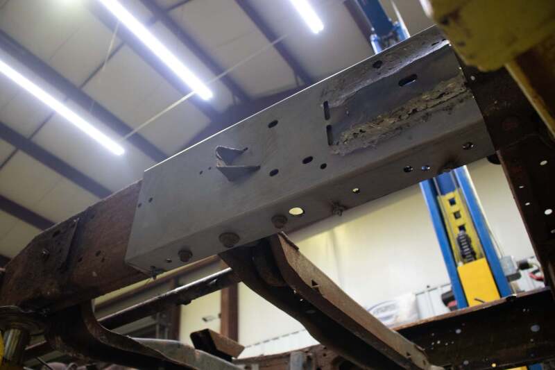 Rustbuster Center Frame Section Left Side