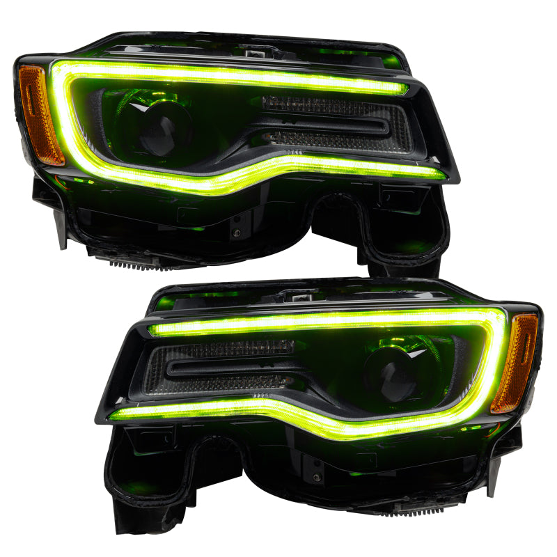 Oracle 1421 Jeep Grand Cherokee Dynamic Headlight DRL Upgrade Kit  ColorSHIFT Dynamic