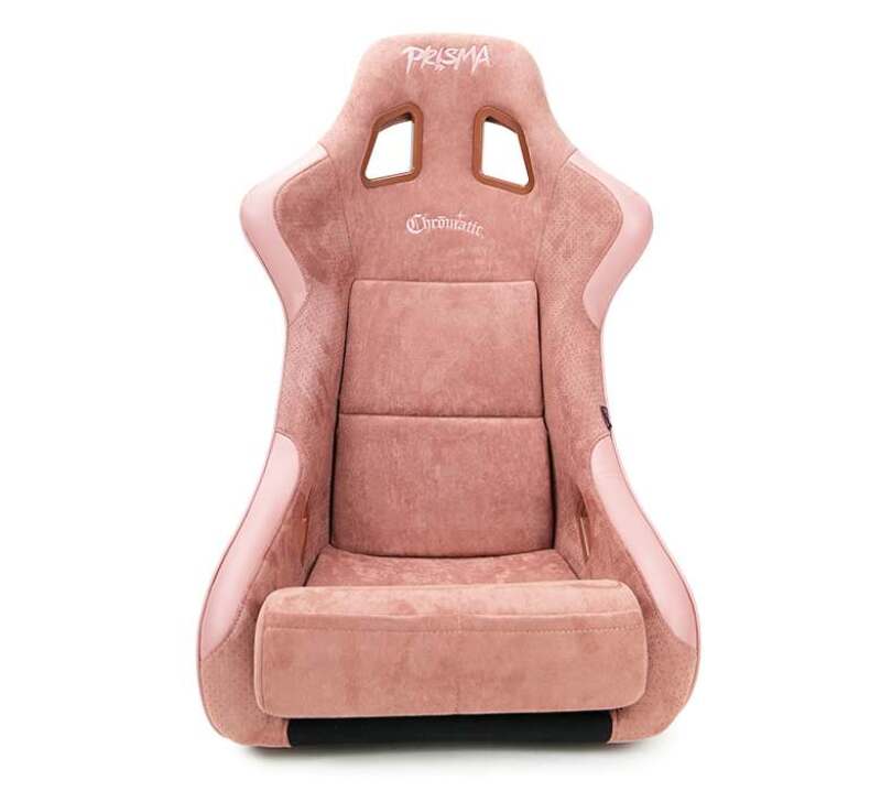 NRG FRP Bucket Seat (Medium) Prisma-Chromatic Mauve Vegan Suede w/ Chameleon Back