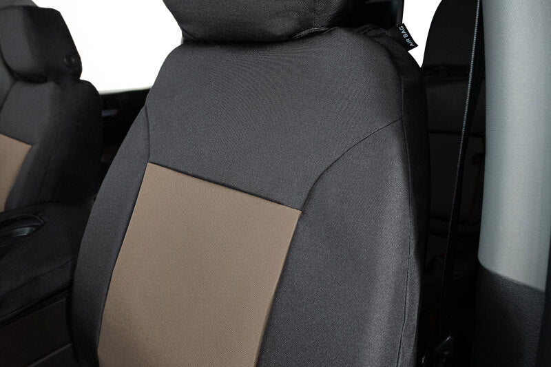 Covercraft 22-24 Toyota Tundra Endura PrecisionFit Custom Second Row Seat Covers - Tan/Black