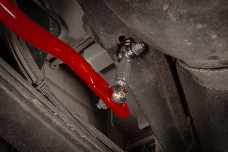 UMI Performance 15-24 Ford F-150 1in Solid Rear Sway Bar - Red