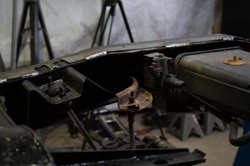 Rustbuster Over Axle Frame Section Right Side