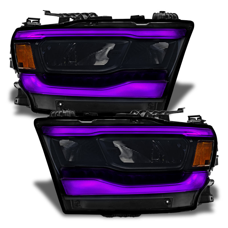 Oracle 19-21 Dodge RAM 1500 RGB+W Headlight DRL Kit- Reflector LED Headlights - 2