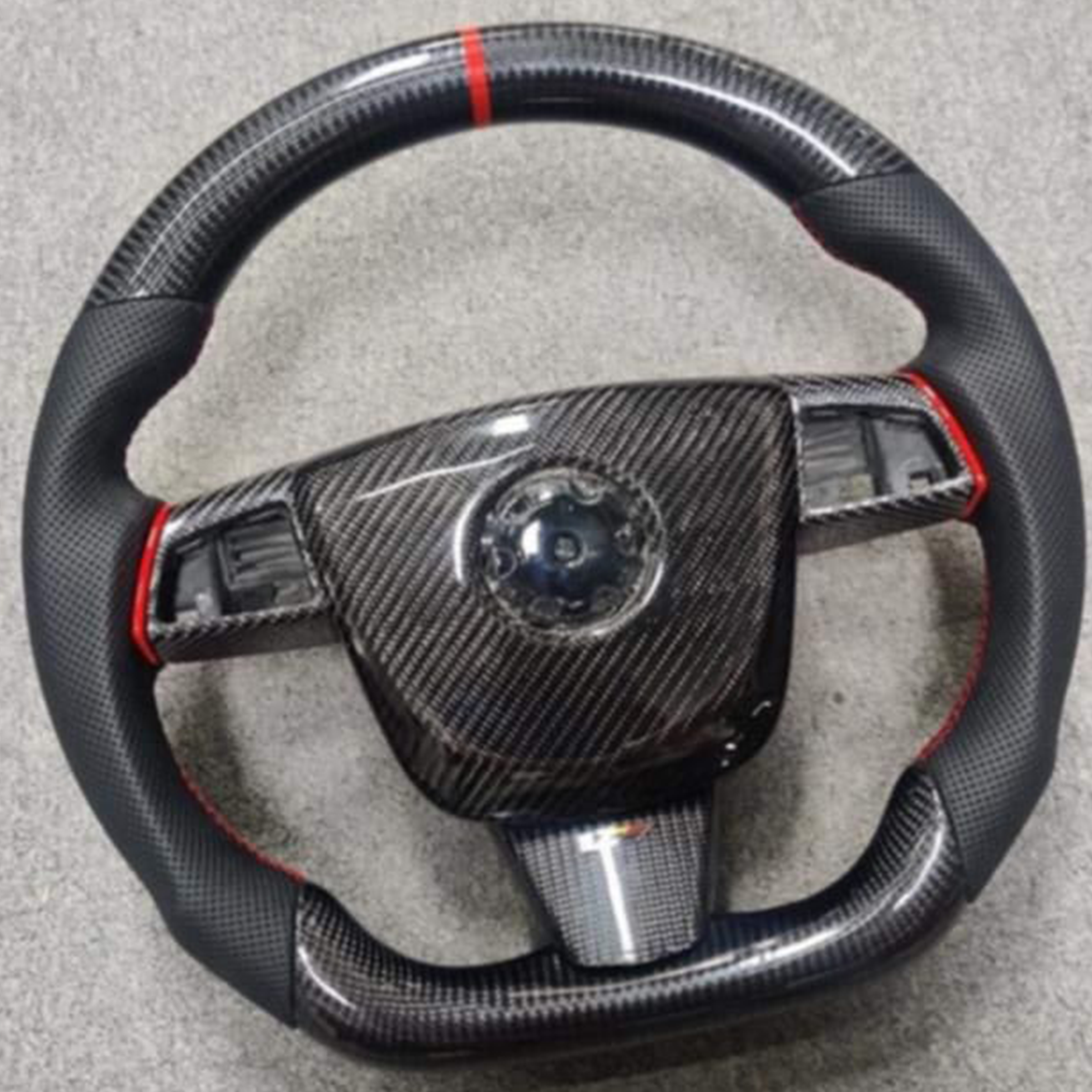 2008 - 2015 CTS, CTS-V "V2" Custom Carbon Fiber Steering Wheel with options